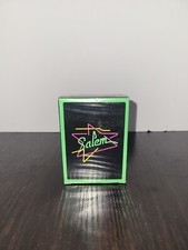 Salem Cigarettes Playing Cards Deck Neon 1990 Vintage Made in USA