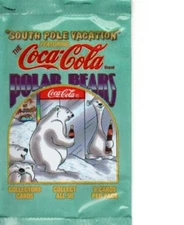 Vintage 1996 Coca-Cola "South Pole Vacation" Polar Bear Cards Singles - You Pick