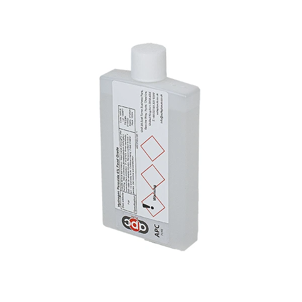 APC PURE Hydrogen Peroxide 6% 100ml - Food Grade, Letterbox Pack *Free P&P*