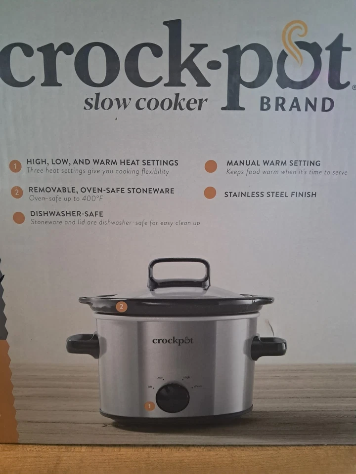 Crockpot Classic Big Dipper 2QT Slow Cooker New! - Image 2 of 4