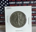 1941 50C Walking Liberty Half Dollar A Favorite Half Dollar For Many 90%Silver