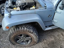 Used Front Left Fender fits: 2012 Jeep Wrangler Front painted fender flare Front