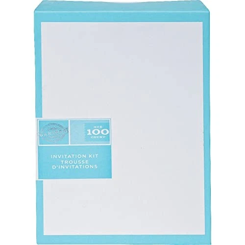 76038 gar76038 Invitaciones Imprimibles Blanco, 100pk,5" x 8.5" Foto 3 de 3