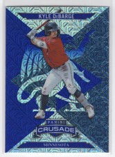 #5 2025 Panini Crusade Blue MOJO Kyle DeBarge Minnesota Twins