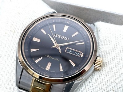 Near MINT SEIKO PRESAGE Automatic Watch Dark brown Dial 24Jewels 4R36-03H0 Boxed