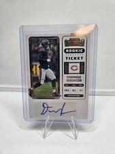 Biglietto Panini 2022 Contenders Rookie Autografo Dominique Robinson #233