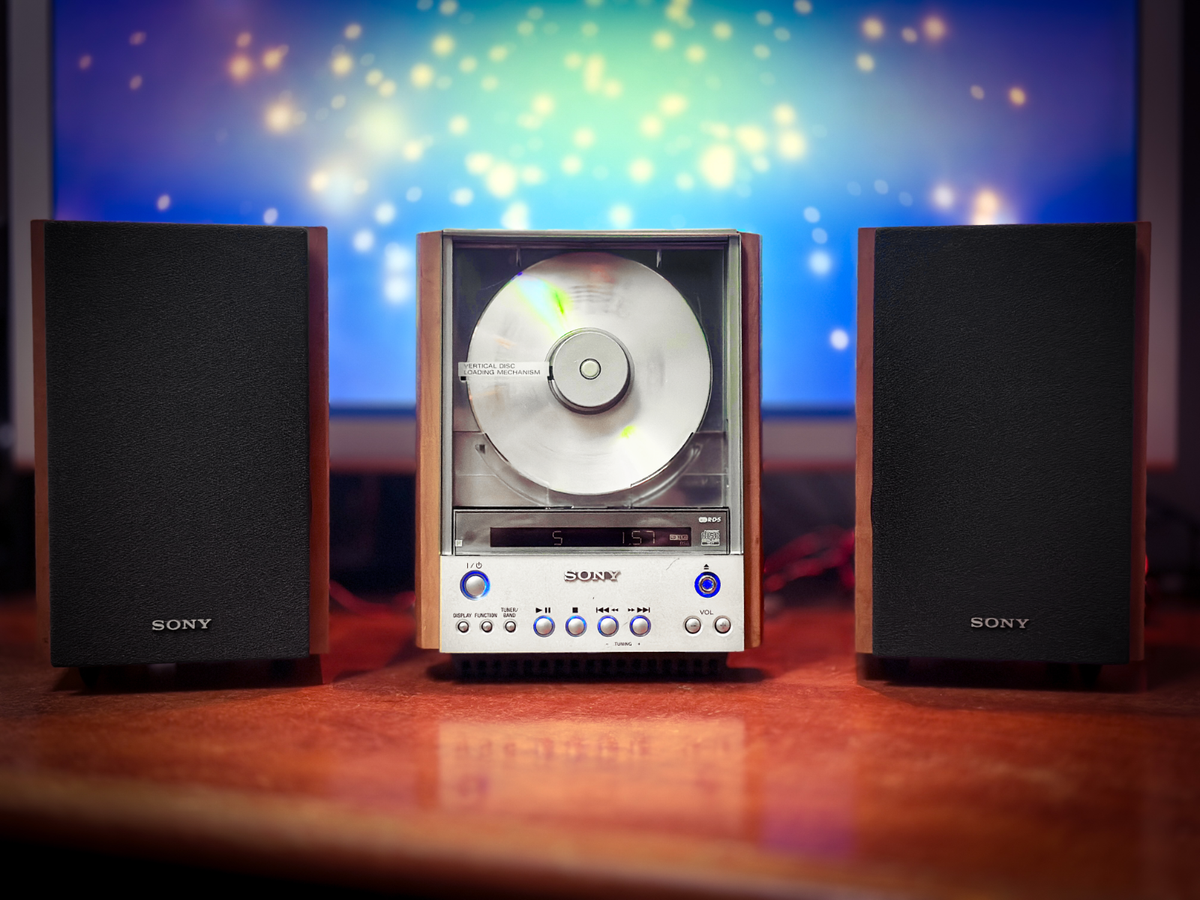 SONY CMT- EX1 🌈RaRe🌈 Compact Component System (1999) CD Player