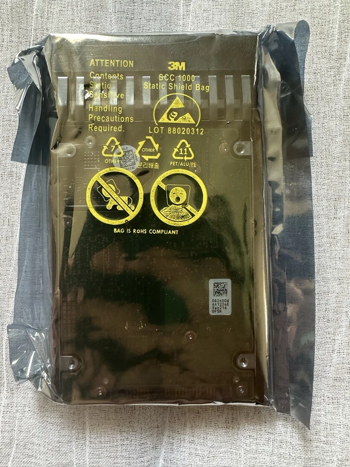 HP146GB 15K SAS 2.5 Hard Drive 518216-002 EH0146FARWD P/N:0B24372 New Sealed NOS - Image 2 of 2