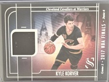 2024 Silhouette NBA Finals Memorabilia Kyle Korver Game 2 Worn Patch