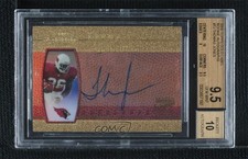 2000 Topps Gold Label Auto Thomas Jones #TJ BGS 9.5 GEM MINT Auto 0t1