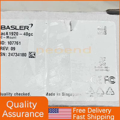 New Original acA1920-40gc Basler Industrial Camera In Box Fast Delivery US Stock