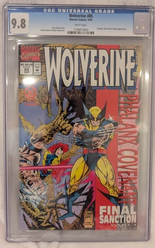 Wolverine #85  CGC Universal Grade 9.8 White Pages