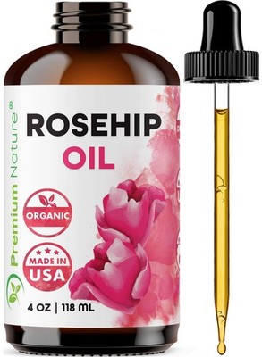Rosehip Oil For for , Rosehip Pure Cold Pressed Unrefined For Hair and Nails ...