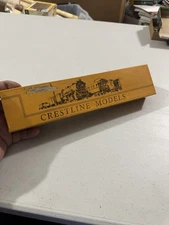 Crestline Models HO Scale metal wood gas electric doodlebug need finishing note