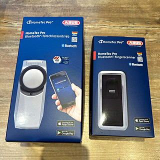 ABUS HomeTec Pro Bluetooth Türschlossantrieb CFA3100 Fingerabdruck CFS3100 Set
