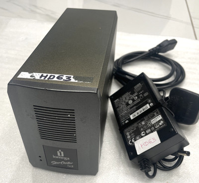 Iomega StorCenter ix2 NHDD2M 2-Bay 2x1TB Netzwerkspeicher mit Netzteil ohne HDD