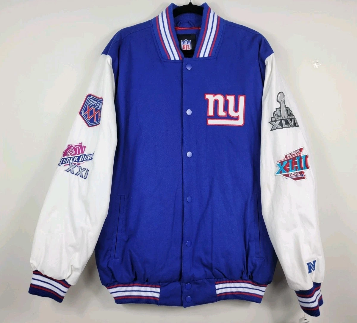 Super Bowl New York Giants NFL Jackets for sale | eBay