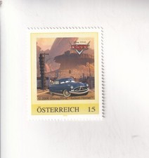 TIMBRE PM Autriche DISNEY CARS - VOITURE Film Timbre 9 MNH