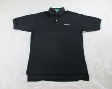 Vintage Emerson Fittipaldi Polo Shirt Mens Large Black Racing Racecar Casual Vintage Emerson Fittipaldi Polo Shirt Mens Large Black Racing Racecar Casual