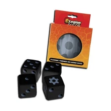 Legion Events Dice Dice Tin - Gear d6 (9) New