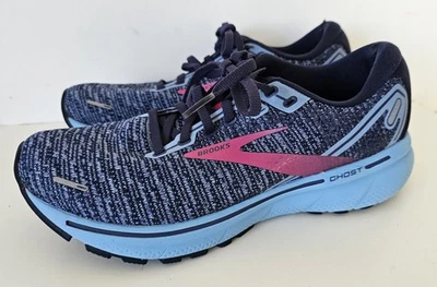 Blue lace up women's medium running trainers size 6 (EU 39) BROOKS Ghost 14 - Image 1 of 4