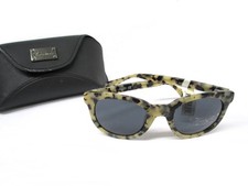 NWT Kenneth Cole Women's Havana Ivory Sunglasses Mottled Tortoiseshell 49-22-140