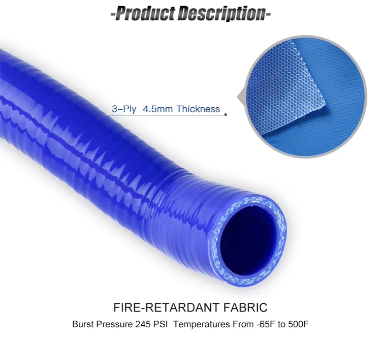 Ford focus ST MK2 RS 2.5 ST225 COOLANT HOSE RADIATOR SILICONE KIT 2005-2011 - Image 3 of 4