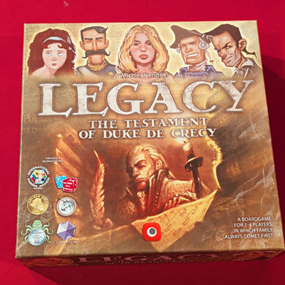 Portal Games Legacy: Testament of Duke de Crecy, 1-4, 8+, PLG054