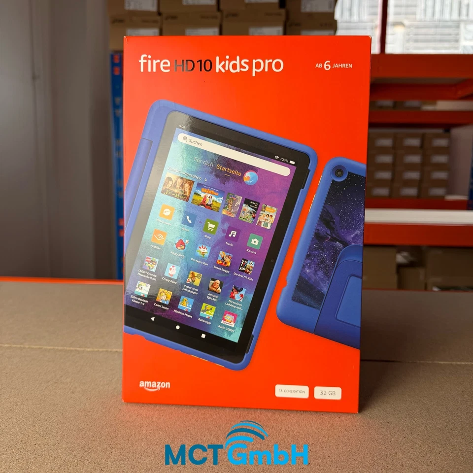 Amazon Fire HD 10 Kids Pro Lila / Nebula 32GB Wi-Fi 10 Zoll 13. Gen NEU