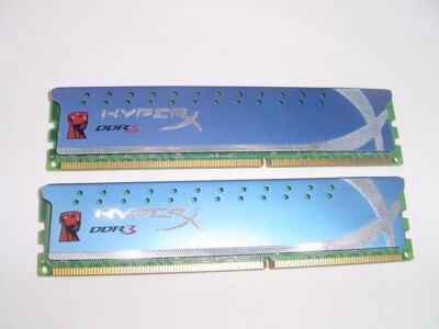 COMPUTER MEMORY - 8GB(2x4GB) KINGSTON HYPERX DDR3 KHX1600C9D3K2/8GX