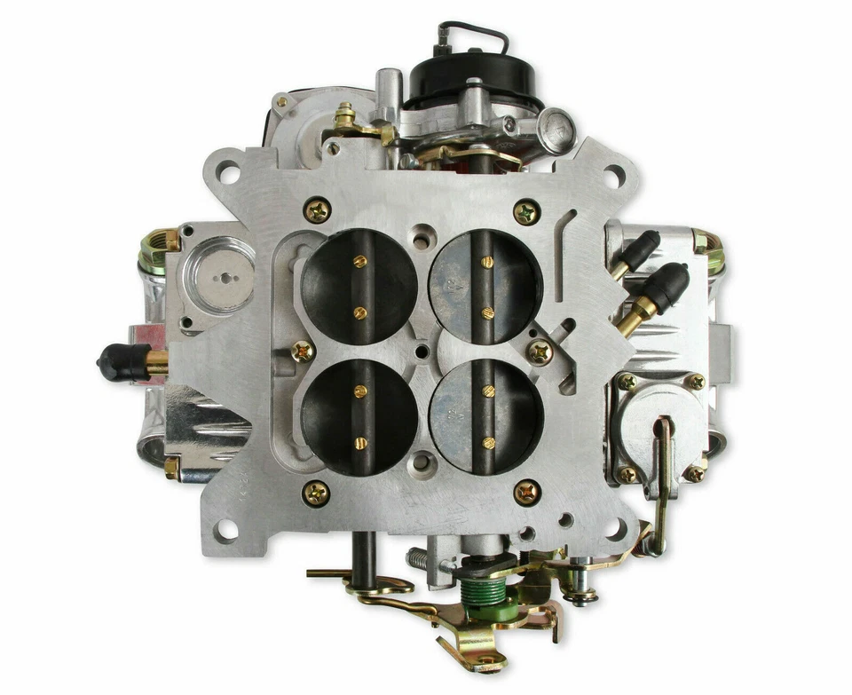 Holley 750 CFM Classic Carburetor, Electric Choke Vacuum Secondary (Polished) Foto 3 de 4