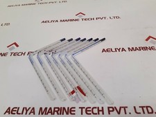 Set of 7X Brannan 150mm X 0/200c X 63mm thermometer