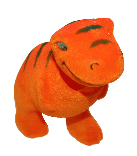 Raptor Dinosaurier Wackelkopf Puppe - Bild 1 von 2