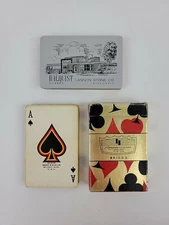 Halquist Lannon Stone Sussex WI Brown Bigelow Remembrance RediSlip Playing Cards