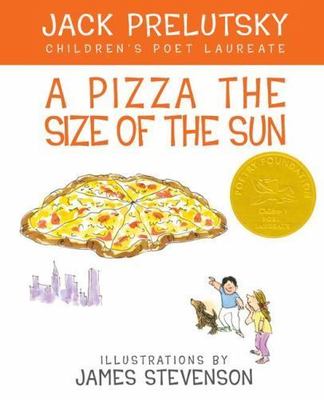 A Pizza the Size of the Sun - hardcover, 9780688132354, Jack Prelutsky, new