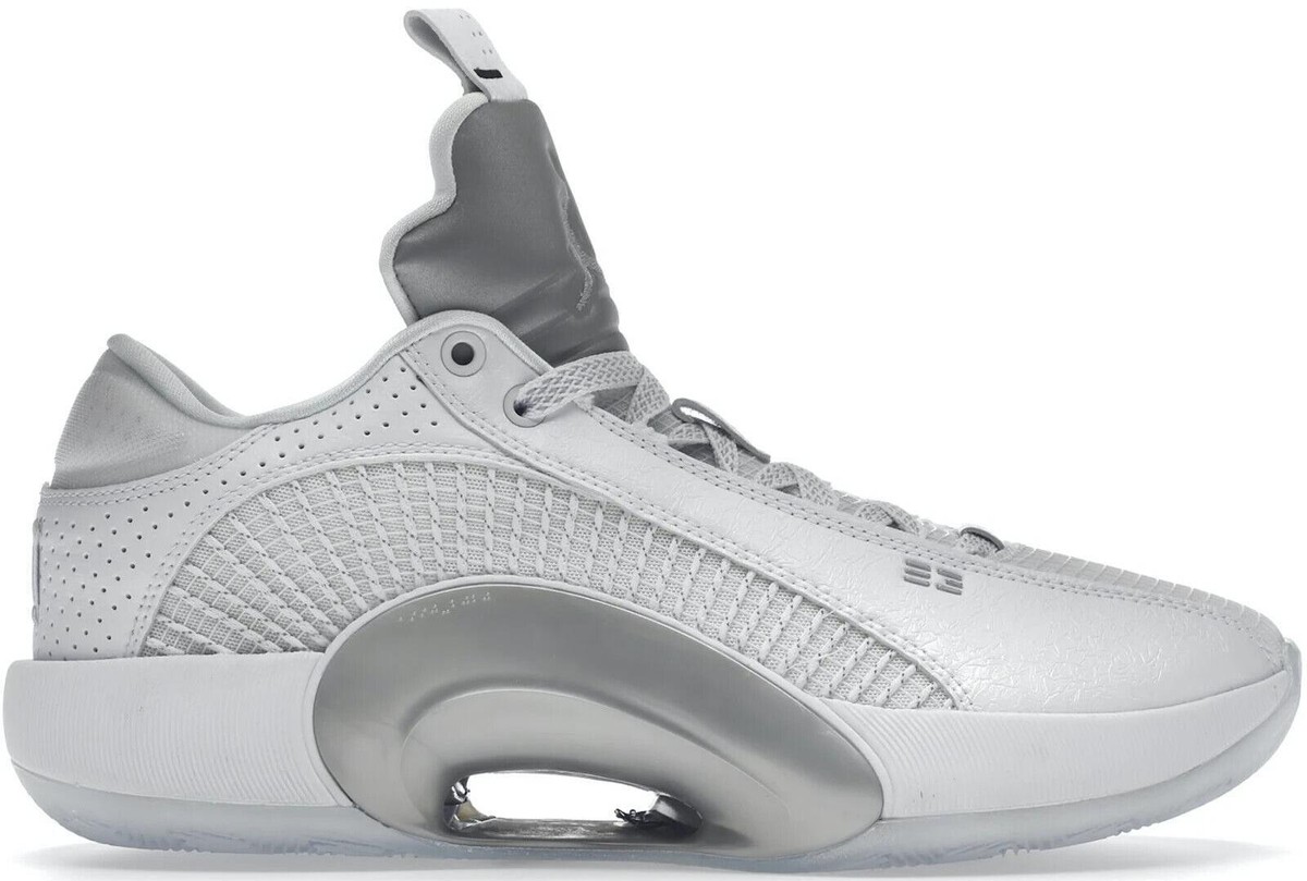 シューズ(男性用) NIKE AIR JORDAN 35 LOW llic Silver Jordan 35 Low White Metallic Silver for Sale | Authenticity