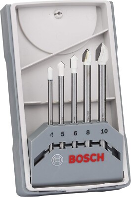 Bosch Professional Fliesenbohrer Set CYL-9 Ceramic Fliesen Keramik 5-teilig