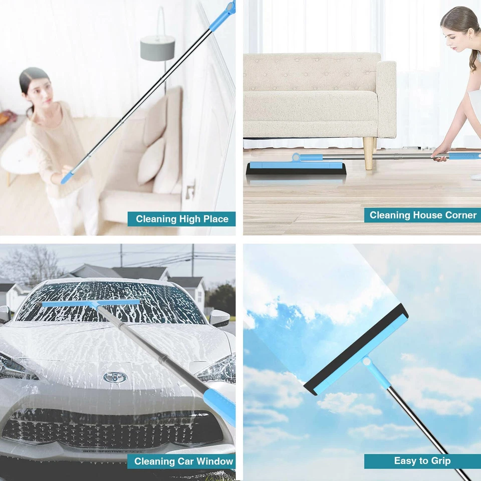 Wasserschieber Gummischieber Abzieher Bodenwischer Wasserabzieher Jdpsdlkckiyxem - Bild 3 von 4