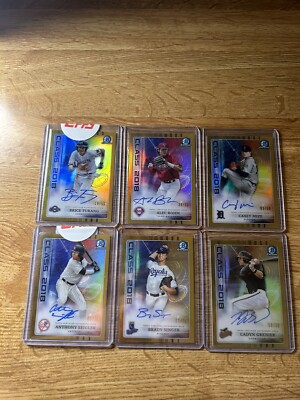 2018 Bowman Chrome Class of 2018 Gold Autos /50 (Full Set)