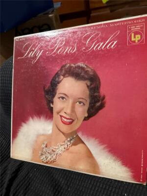 Vintage Lily Pons Gala Record LP
