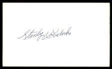 Stan Coveleski Baseball Index Card Signed Auto Autograph (no COA) *g11