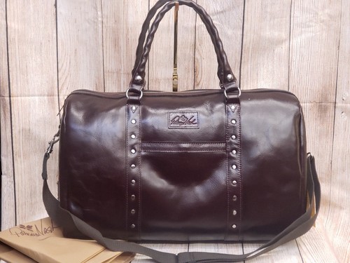Patricia Nash Leather Milano Weekender 