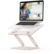 5color Laptop Stand Ergonomic Aluminum Portable Adjustable Height Laptop Holder