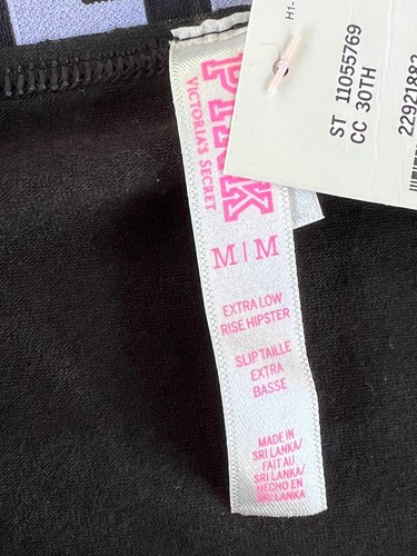 Vintage Victorias Secret PINK Extra Low Rise HIPSTER COTTON PANTY THICK BAND NEW - Picture 5 of 6