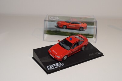 A68 1:43 IXO ALTAYA OPEL COLLECTION OPEL CALIBRA FEUERWEHR FIRE 1990-1997 MIB