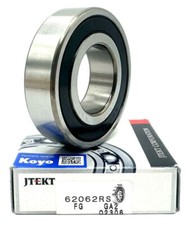 KOYO 6206 2RS C3 DEEP GROOVE BALL BEARING RUBBER SEALS FAST SHIPPING