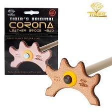 TIGER Corona Pool Cue Billiard Leather Bridge Head - AUTHORIZED DEALER