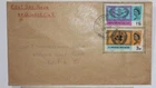 GB 1965 United Nations Plain Set on First Day of Issue Cover Postmarked 25 Oct