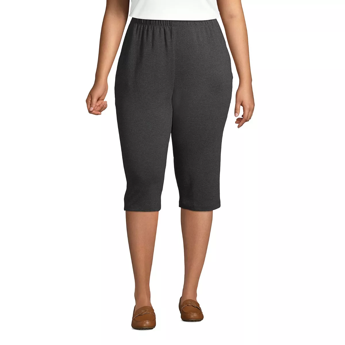 Lands end sport knit hotsell capris