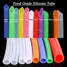 Tubo de silicona de grado alimenticio tubo flexible manguera de alta temperatura ID: 1-25 mm OD: 3-31 mm